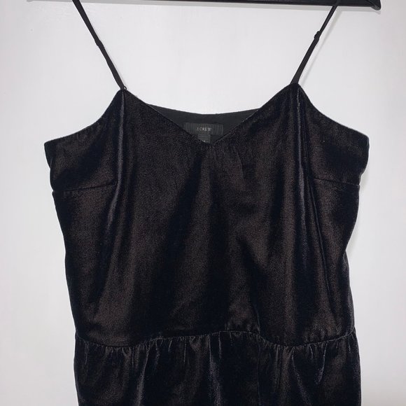 J.Crew Velvet Peplum Tank Top - Picture 5 of 12
